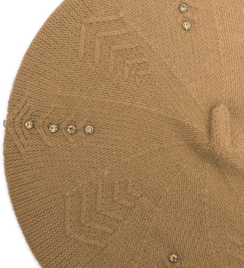 ZLYC French Beret hat, Reversible Solid Color Knit Warm Beret Cap for Womens Girls - Image 5
